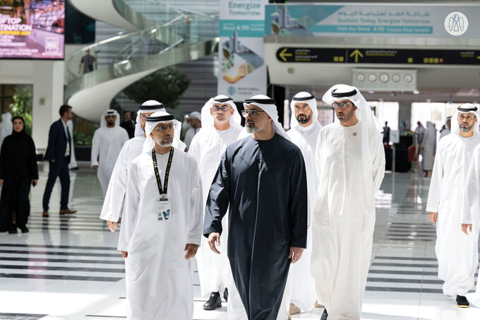 Khaled bin Mohamed bin Zayed attends World Utilities Congress 2024