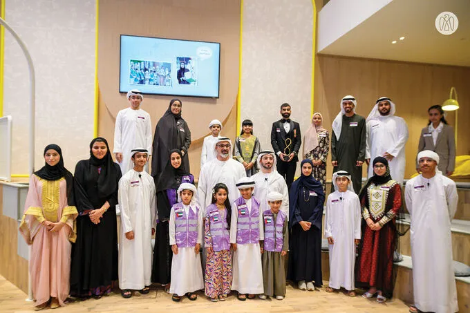 Khaled bin Mohamed bin Zayed visits Supreme Council for Motherhood and Childhood to mark Emirati Children’s Day