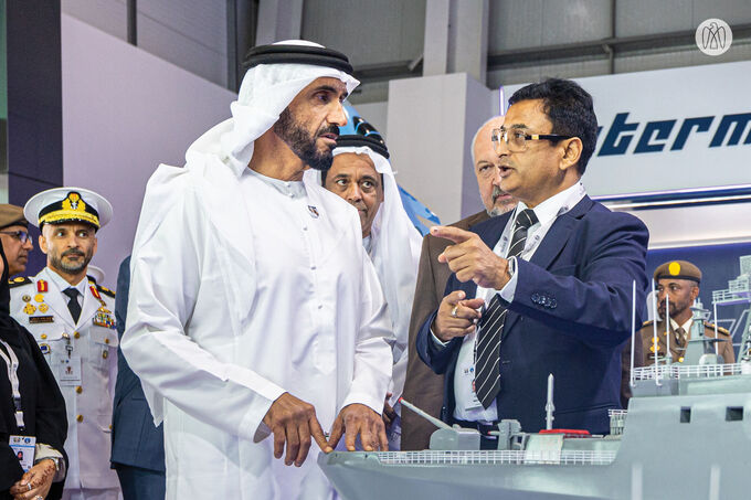 Under the patronage of the UAE President, Nahyan bin Zayed inaugurates NAVDEX 2025
