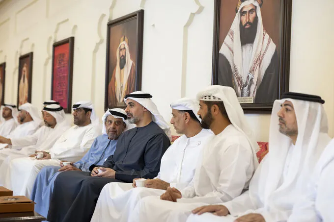 Khaled bin Mohamed bin Zayed offers condolences on the passing of Al Sayed Moussa Al Sayed Abdul-Raheem Al Hashemi