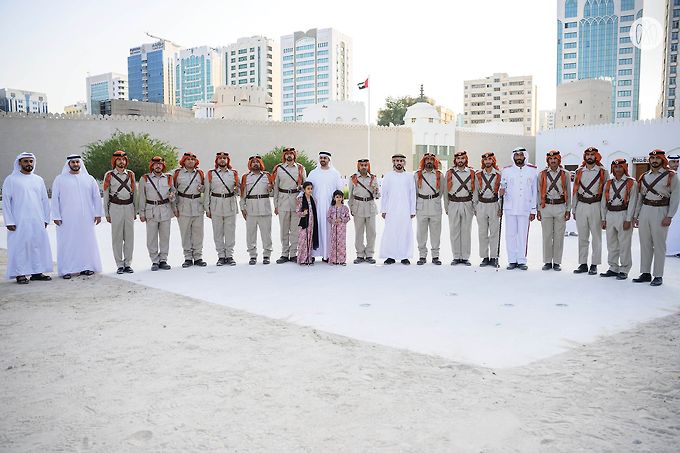 Theyab bin Mohamed bin Zayed visits Al Hosn Festival 2023