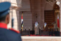 Crown Prince of Abu Dhabi arrives at Gudaibiya Palace in Manama