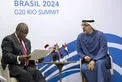 Crown Prince of Abu Dhabi holds discussions with President of South Africa at G20 summit