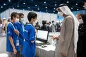 خالد بن محمد بن زايد يحضر فعاليات المسابقة الوطنية لمهارات الإمارات 2022