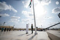 Theyab bin Mohamed bin Zayed attends silent prayer at Wahat Al Karama