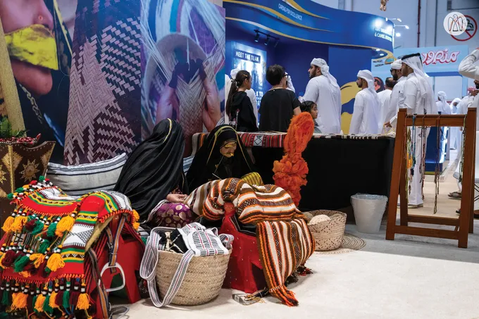 Hazza bin Zayed visits 22nd Abu Dhabi International Hunting and Equestrian Exhibition (ADIHEX)