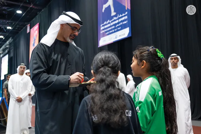 Khaled bin Mohamed bin Zayed visits 5th Abu Dhabi Summer Sports
