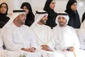 Hazza bin Zayed receives sheikhs, officials and citizens at Al Maqam Palace in Al Ain Region