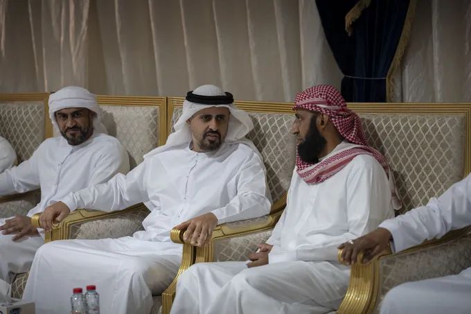 Theyab bin Mohamed bin Zayed offers condolences on the passing of martyr Ali Hasan Al Shehhi’s father