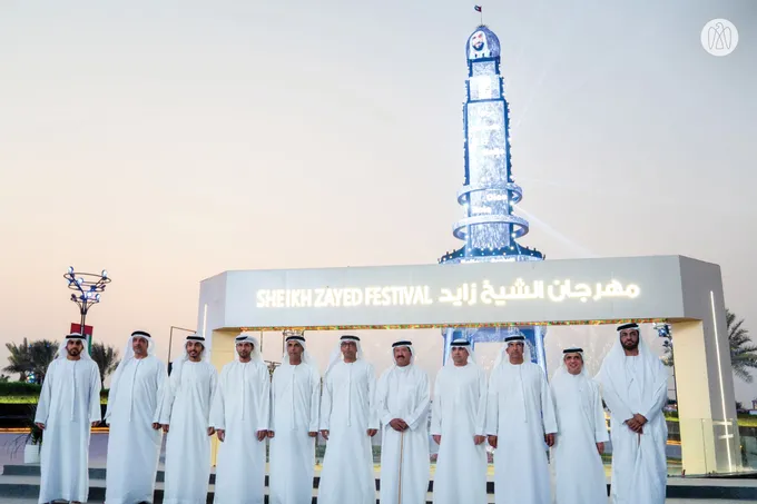 Sultan bin Hamdan inspects final preparations for Sheikh Zayed Festival 2025-2026 in Al Wathba