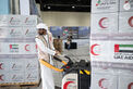 Hamdan bin Zayed participates in UAE stands with Lebanon humanitarian campaign efforts in Abu Dhabi