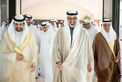 Mansour bin Zayed, Khaled bin Mohamed bin Zayed receive Crown Princes, sheikhs, well-wishers on Eid Al-Adha