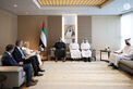 Khaled bin Mohamed bin Zayed receives CEO of Cleveland Clinic