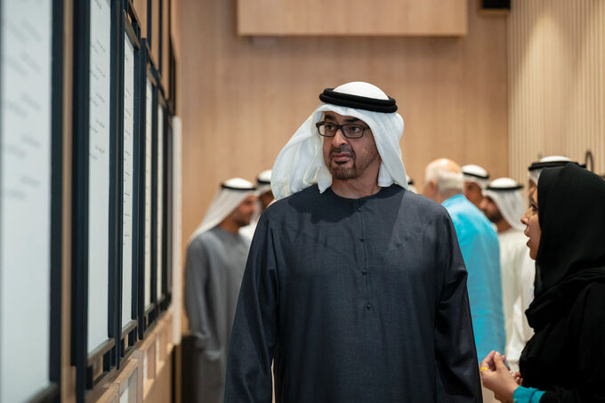 UAE President attends 21st Abu Dhabi International Hunting and Equestrian Exhibition