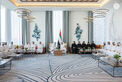 Hamdan bin Zayed receives top-performing 12th grade students in Al Dhafra Region