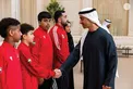 Hamdan bin Mohamed bin Zayed receives winners of UAE Wrestling Federation Cup and UAE Wrestling Clubs League for 2025–2026 season