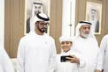 Zayed bin Hamdan bin Zayed attends Humaid Rashed Al Shamsi wedding reception