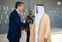 Theyab bin Mohamed bin Zayed receives President of the Republic of Paraguay at Wahat Al Karama