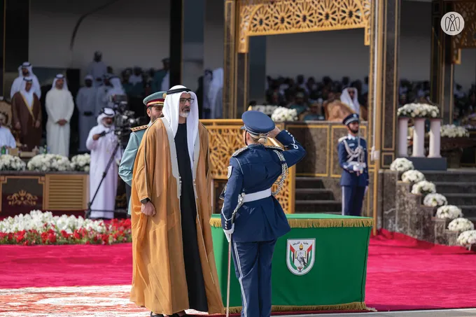 Under the patronage of the UAE President, Khaled bin Mohamed bin Zayed attends Police College graduation ceremony