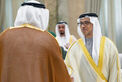 Mansour bin Zayed, Khaled bin Mohamed bin Zayed receive Crown Princes, sheikhs, well-wishers on Eid Al-Adha