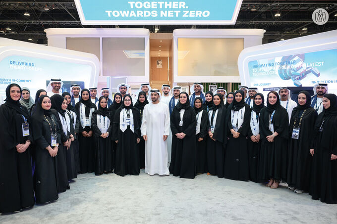 Hamdan bin Zayed visits ADIPEC 2023