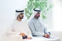 Khaled bin Mohamed bin Zayed meets Hamdan bin Mohammed bin Rashid
