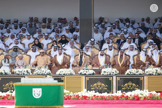 Under the patronage of the UAE President, Khaled bin Mohamed bin Zayed attends Police College graduation ceremony