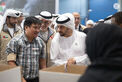 Hamdan bin Zayed participates in UAE stands with Lebanon humanitarian campaign efforts in Abu Dhabi