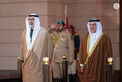 Crown Prince of Abu Dhabi arrives at Gudaibiya Palace in Manama