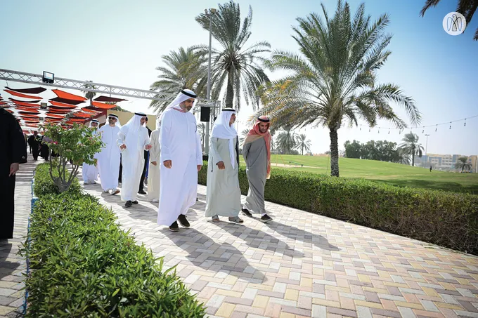Nahyan bin Mubarak visits Al Dhafra Book Festival 2026