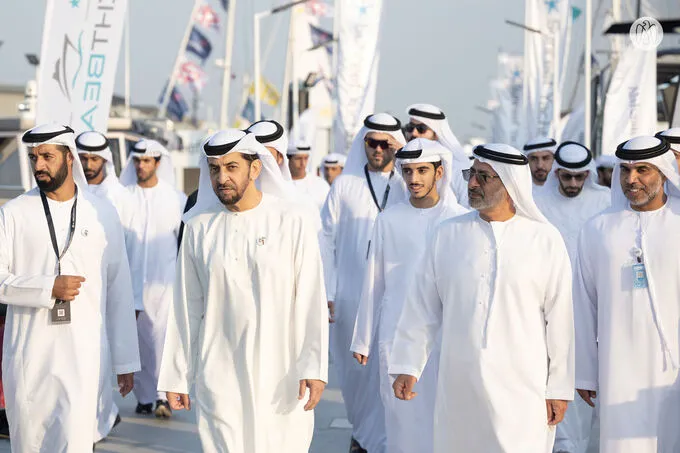 Hamdan bin Zayed visits 6th Abu Dhabi International Boat Show