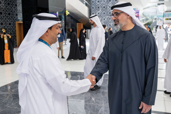 Khaled bin Mohamed bin Zayed attends World Utilities Congress 2024
