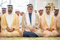 Mansour bin Zayed, Khaled bin Mohamed bin Zayed perform Eid prayer at Sheikh Zayed Grand Mosque