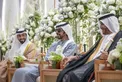 Khalifa bin Tahnoon bin Mohammed attends reception for Al Mansouri weddings