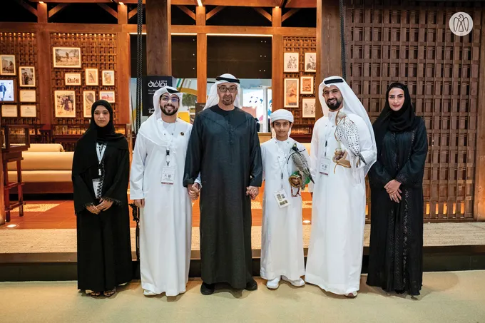 UAE President visits Abu Dhabi International Hunting and Equestrian Exhibition
