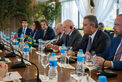 Crown Prince of Abu Dhabi holds official talks with President of Brazil