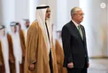 Crown Prince of Abu Dhabi arrives at Presidential Palace in Astana