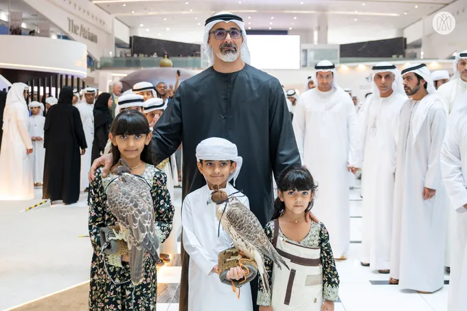 Khaled bin Mohamed bin Zayed visits Abu Dhabi International Hunting and Equestrian Exhibition 2026