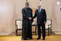 Crown Prince of Abu Dhabi discusses bilateral cooperation with Russian President on sidelines of BRICS Summit