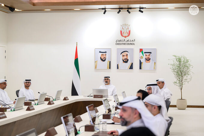 Khaled bin Mohamed bin Zayed chairs Abu Dhabi Executive Council meeting