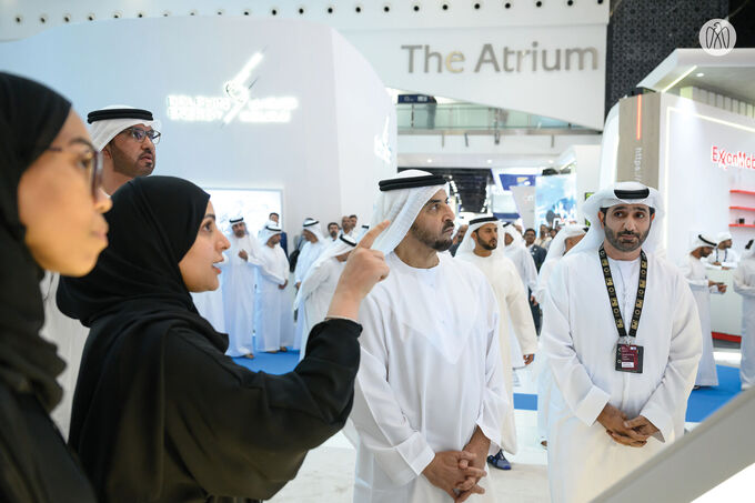 Hamdan bin Zayed visits ADIPEC 2023