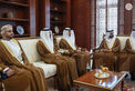 Theyab bin Mohamed bin Zayed meets Oman Minister of Culture, Sports and Youth in Muscat