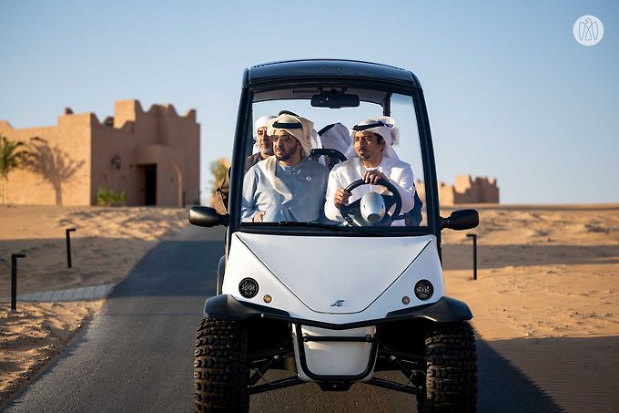 Hamdan bin Zayed inaugurates Al Bateen Liwa Resort in Al Dhafra Region