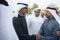 Khaled bin Mohamed bin Zayed attends Zayed Abdullah Al Hashmi wedding reception