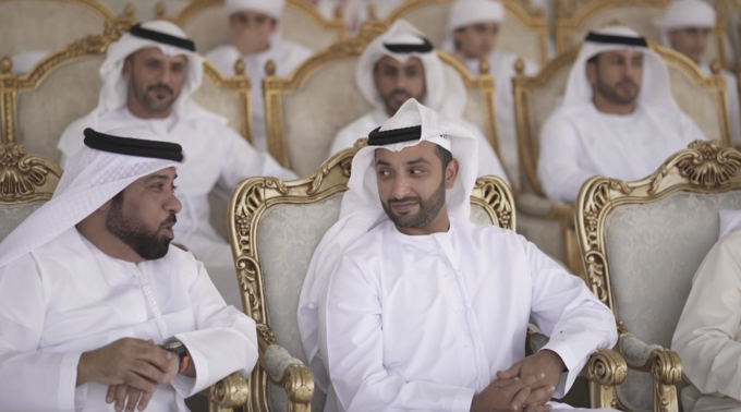 Khalid bin Sultan bin Zayed honours winners of Sweihan camel mazayna at 18th Al Dhafra Festival