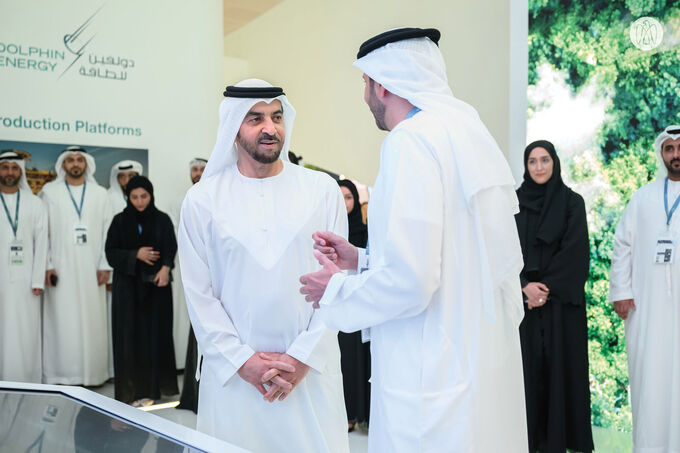 Hamdan bin Zayed visits ADIPEC 2023