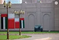 Crown Prince of Abu Dhabi arrives at Gudaibiya Palace in Manama