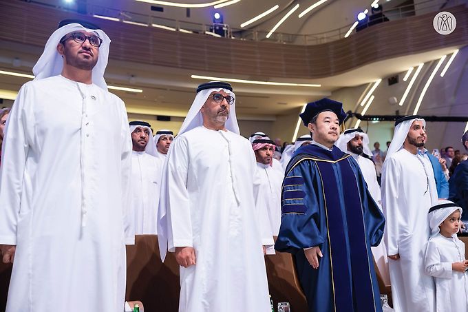 Hamed bin Zayed attends Mohamed bin Zayed University of Artificial Intelligence class of 2023 commencement ceremony