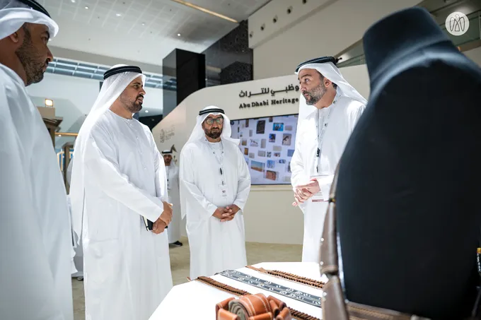 Theyab bin Mohamed bin Zayed visits 22nd Abu Dhabi International Hunting and Equestrian Exhibition