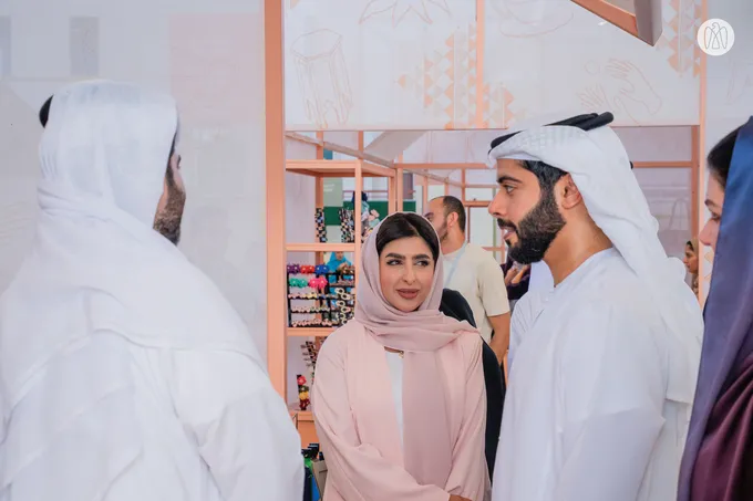 Under the patronage of Shamsa bint Hamdan bin Mohammed, Hazza bin Hamdan bin Zayed and Rashid bin Hamdan bin Zayed inaugurate Emirates Signature: Building Together exhibition